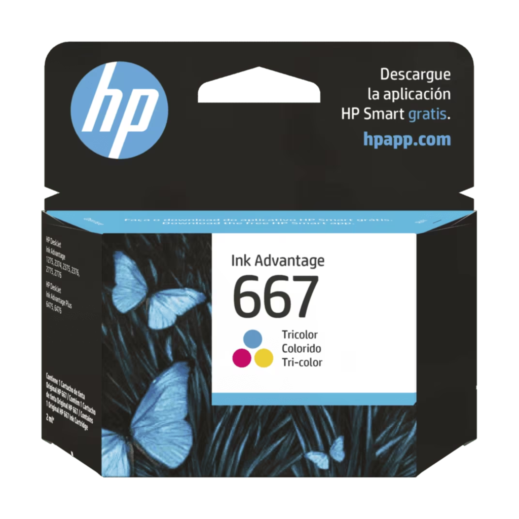 ventas de cartucho hp 667 COLOR